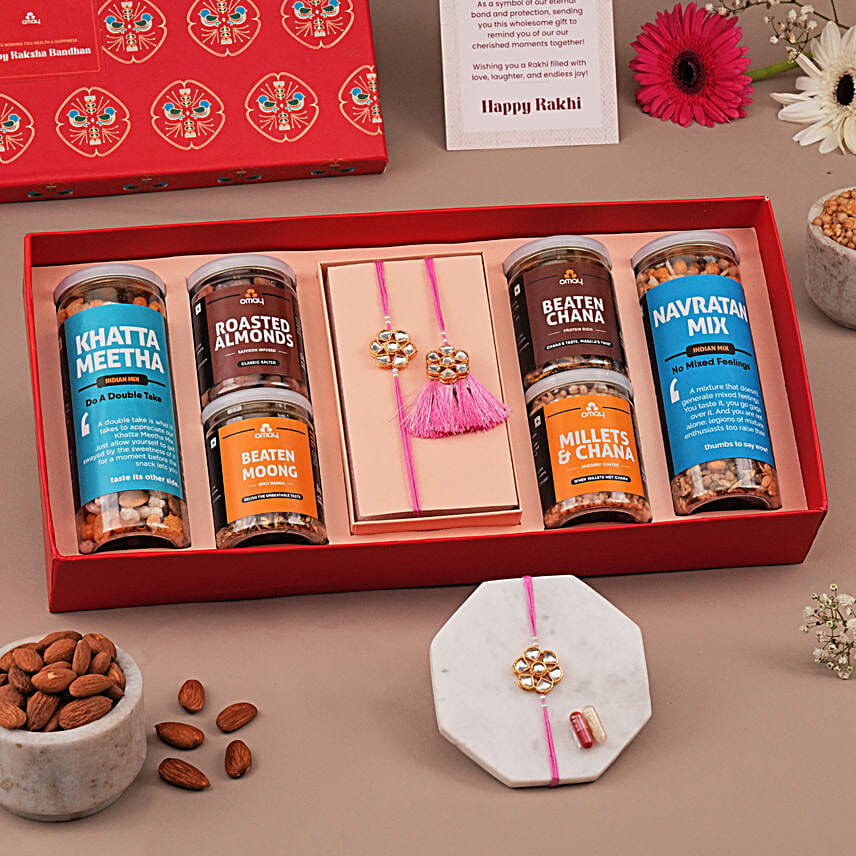 Sibling Love Rakhi Combo