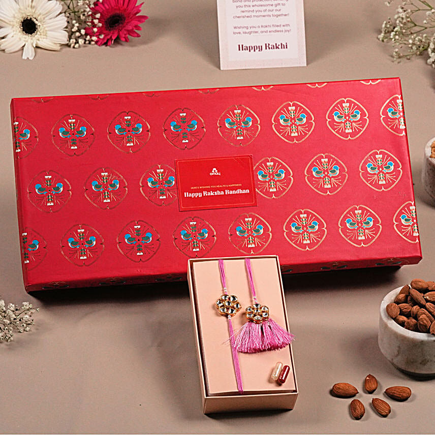 Sibling Love Rakhi Combo