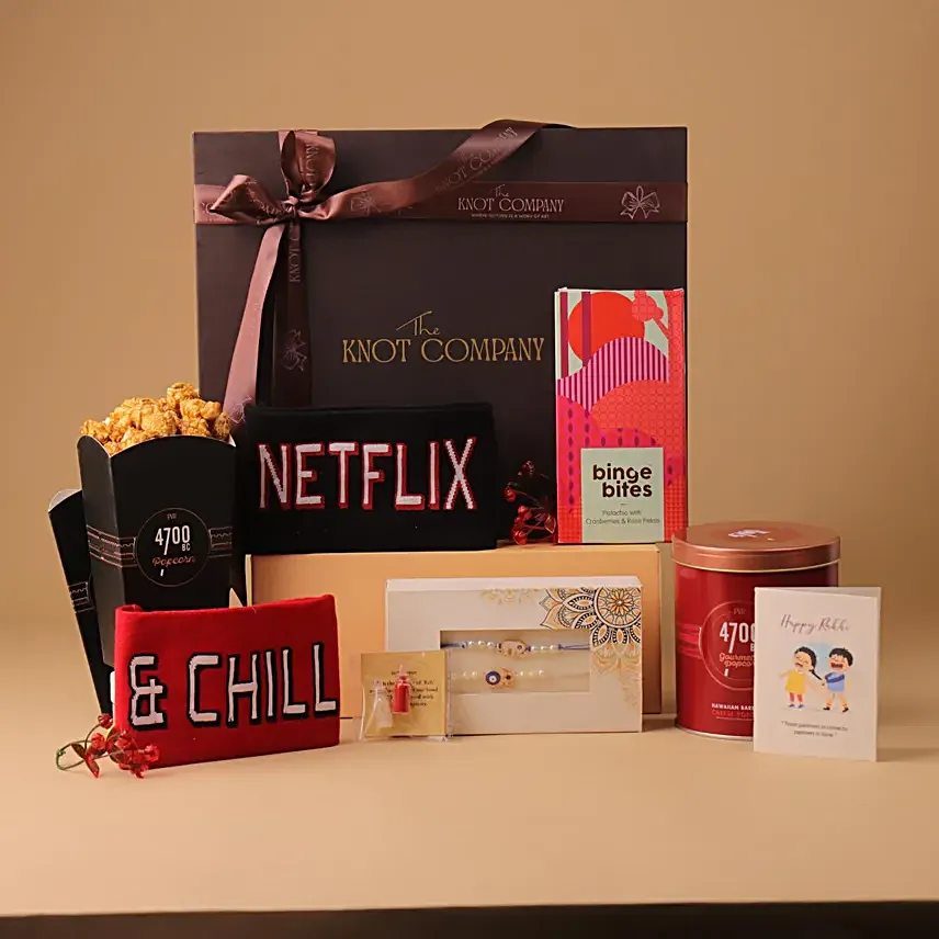 Sibling Movie Marathon Hamper For Rakhi