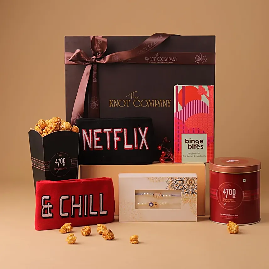 Sibling Movie Marathon Hamper For Rakhi