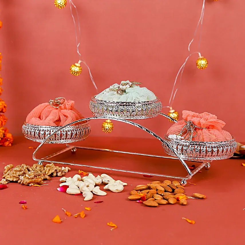 Silver Ganesha Blessings Box