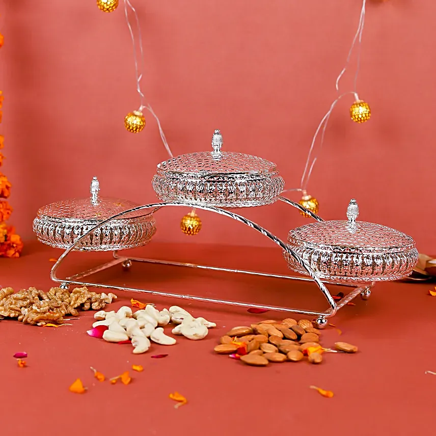 Silver Ganesha Blessings Box