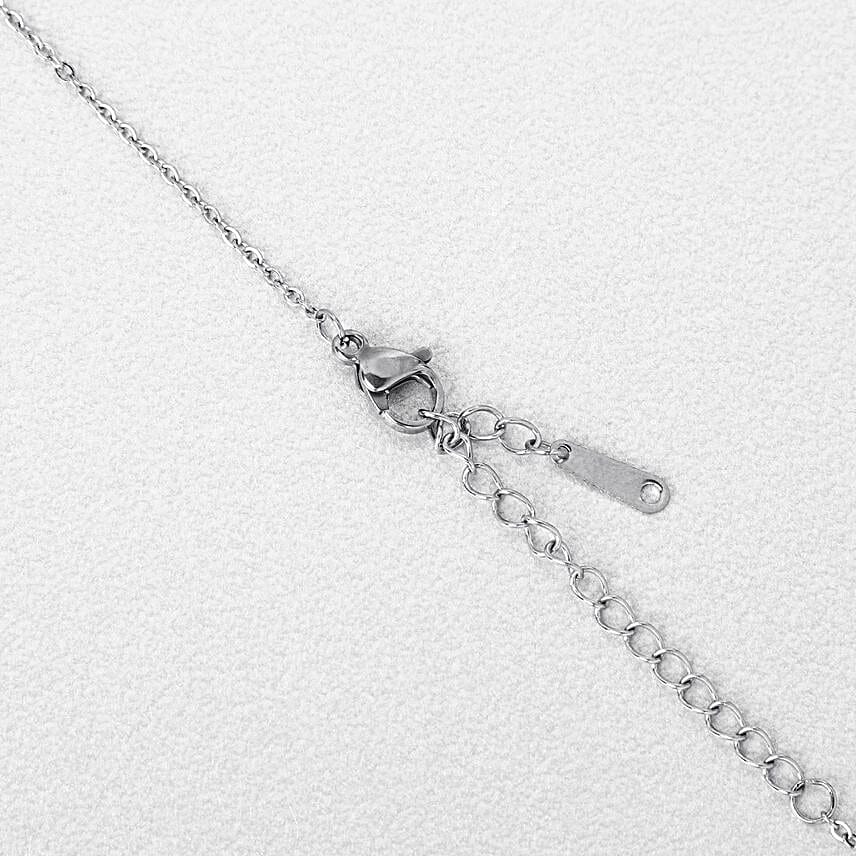 Simplistic Evil Eye Rakhi N Chain Combo
