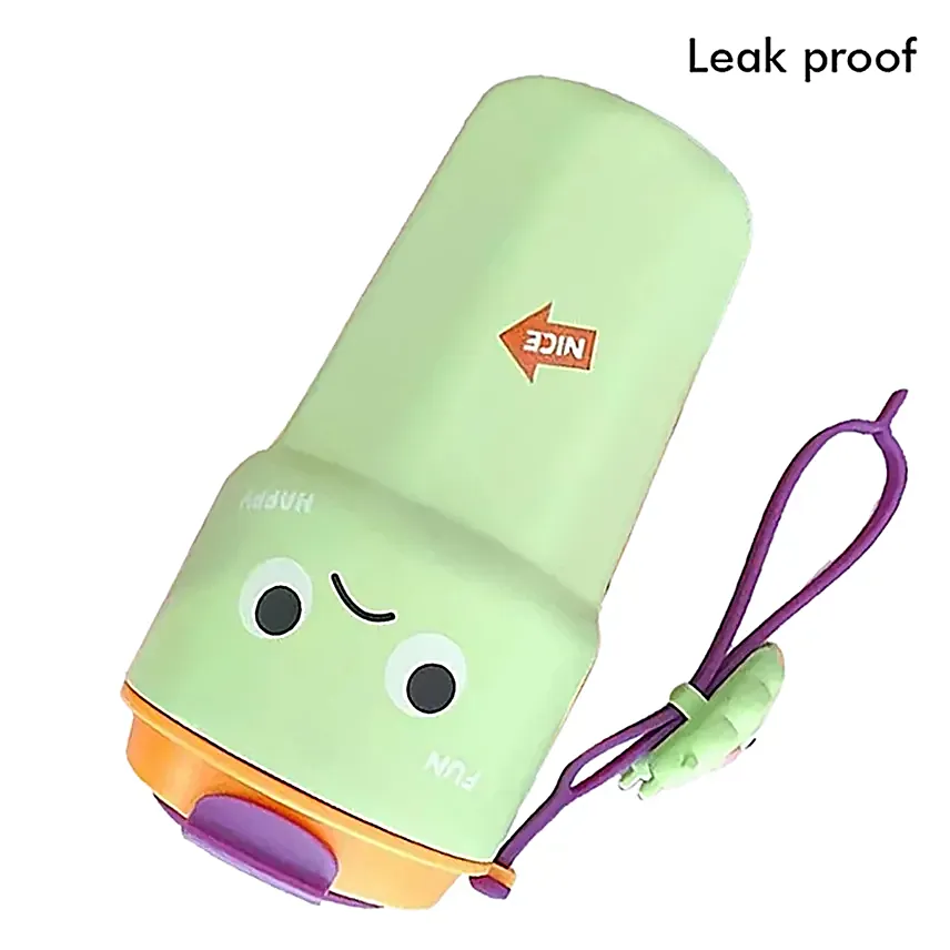 Smiling Emoji Tumbler Green