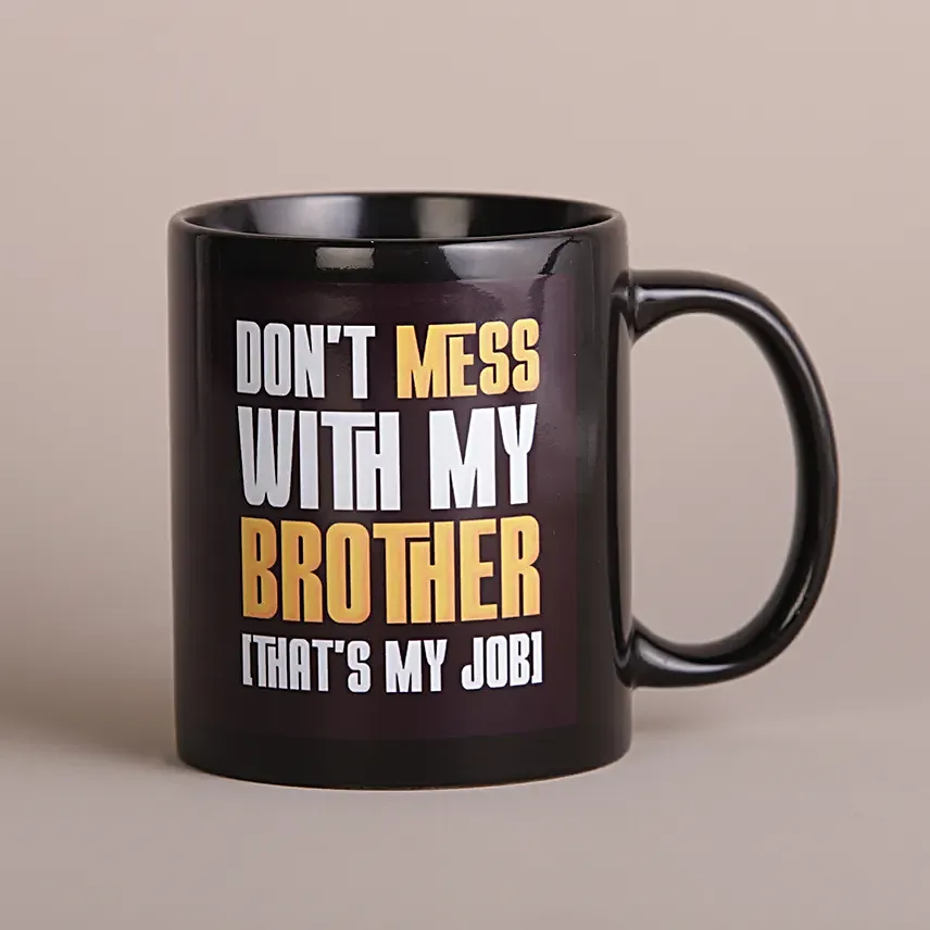 Sneh Beads Mauli Rakhi N Quirky Brother Mug