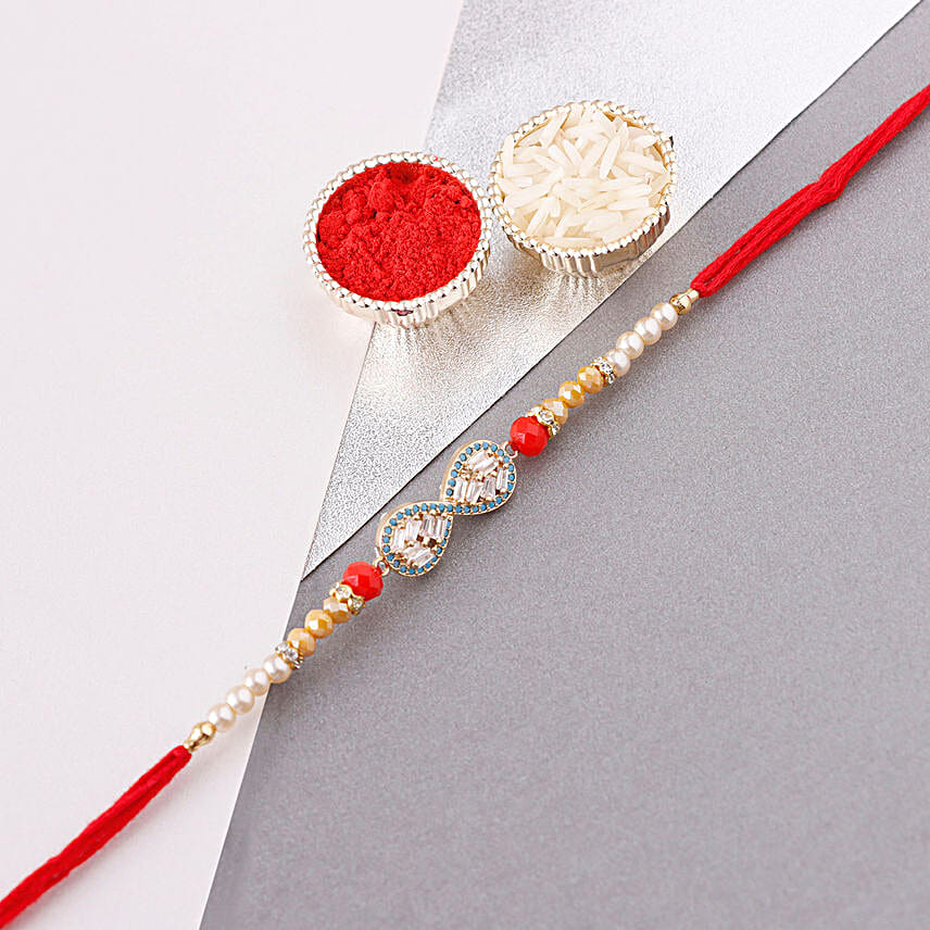 Sneh Beautiful & Elegant Pearl Rakhi