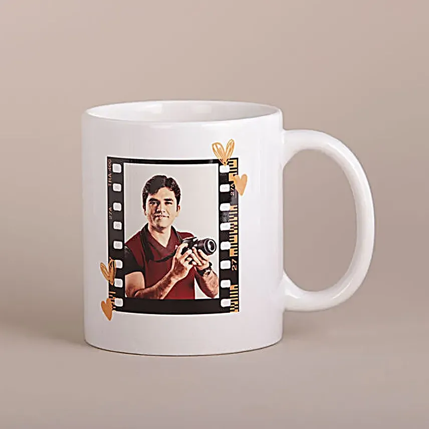Sneh Lord Ganesha Rakhi and Personalised Photo Mug