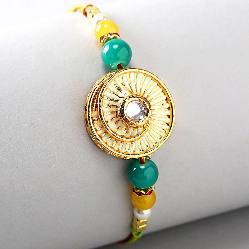 Sneh Vibrant Meenakari Rakhi
