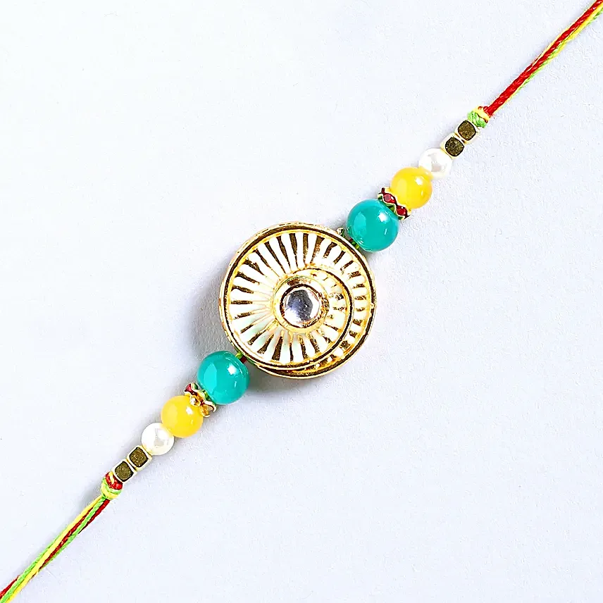 Sneh Vibrant Meenakari Rakhi