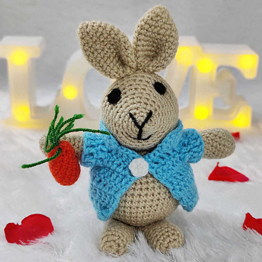 Soft Heart Snuggle Bunny