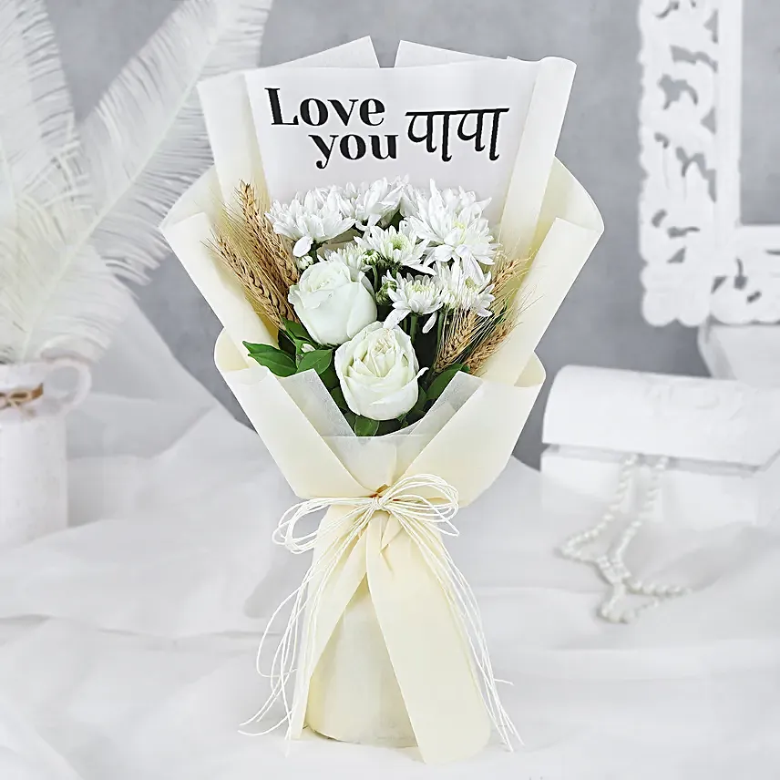 Soothing Floral Bouquet For Loving Dad