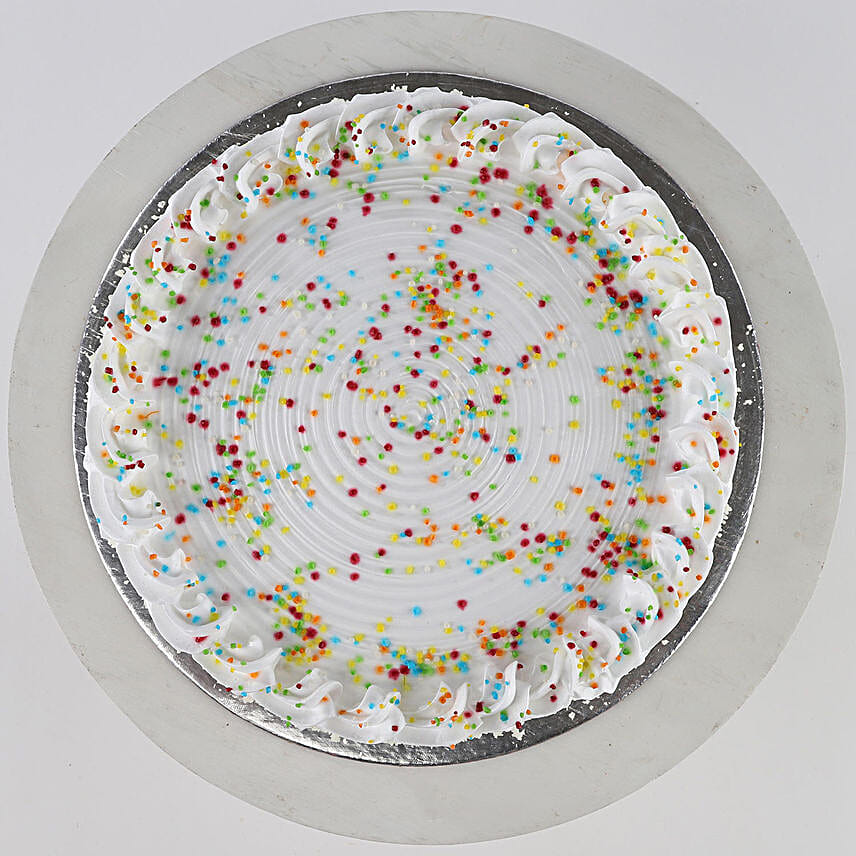 Vanilla Cake 1kg Eggless