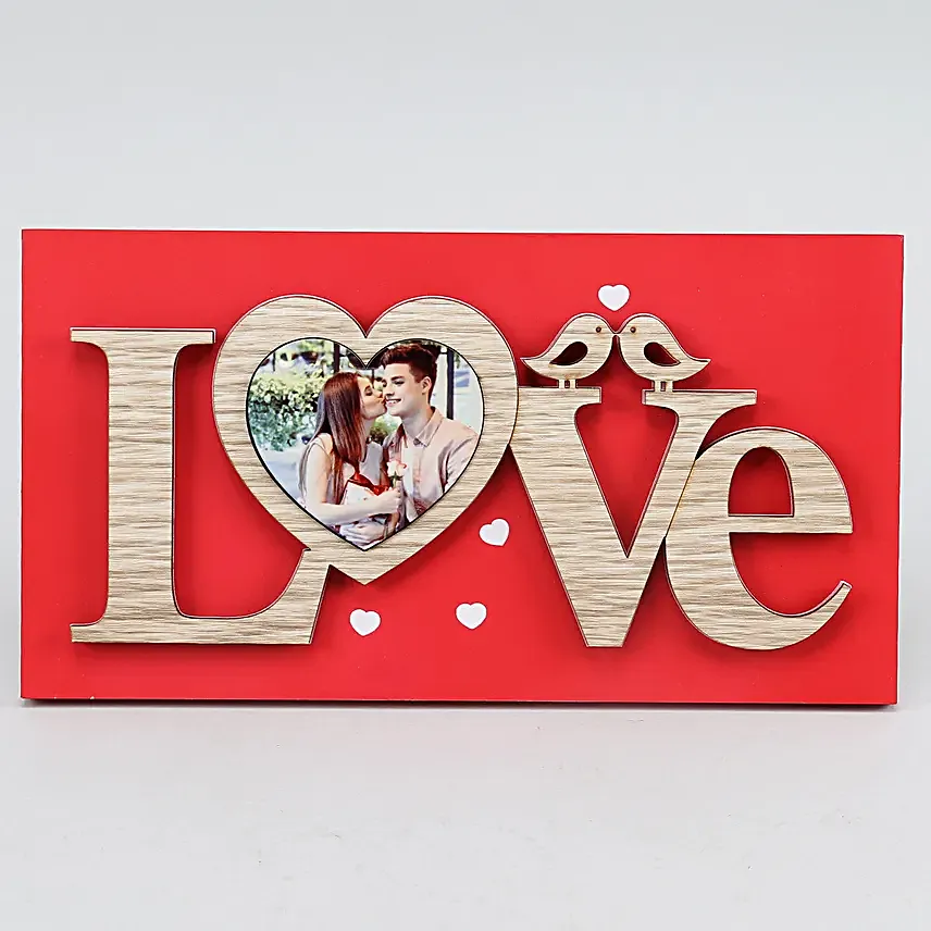 online love frame personalised