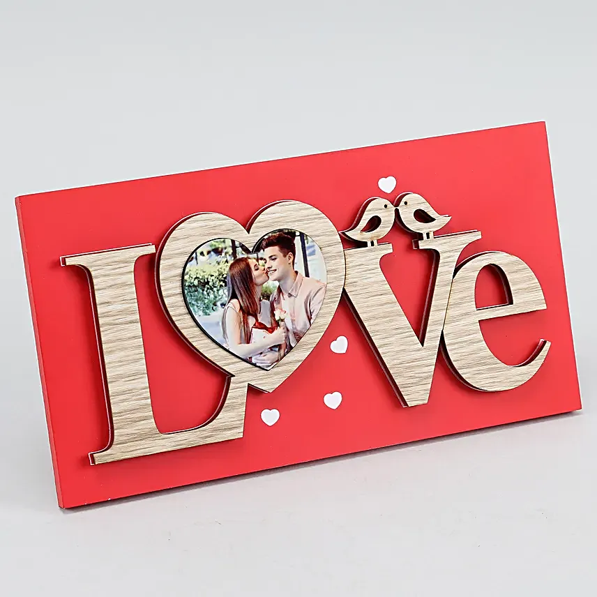 online love frame personalised
