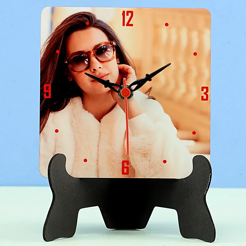 personalised table clock