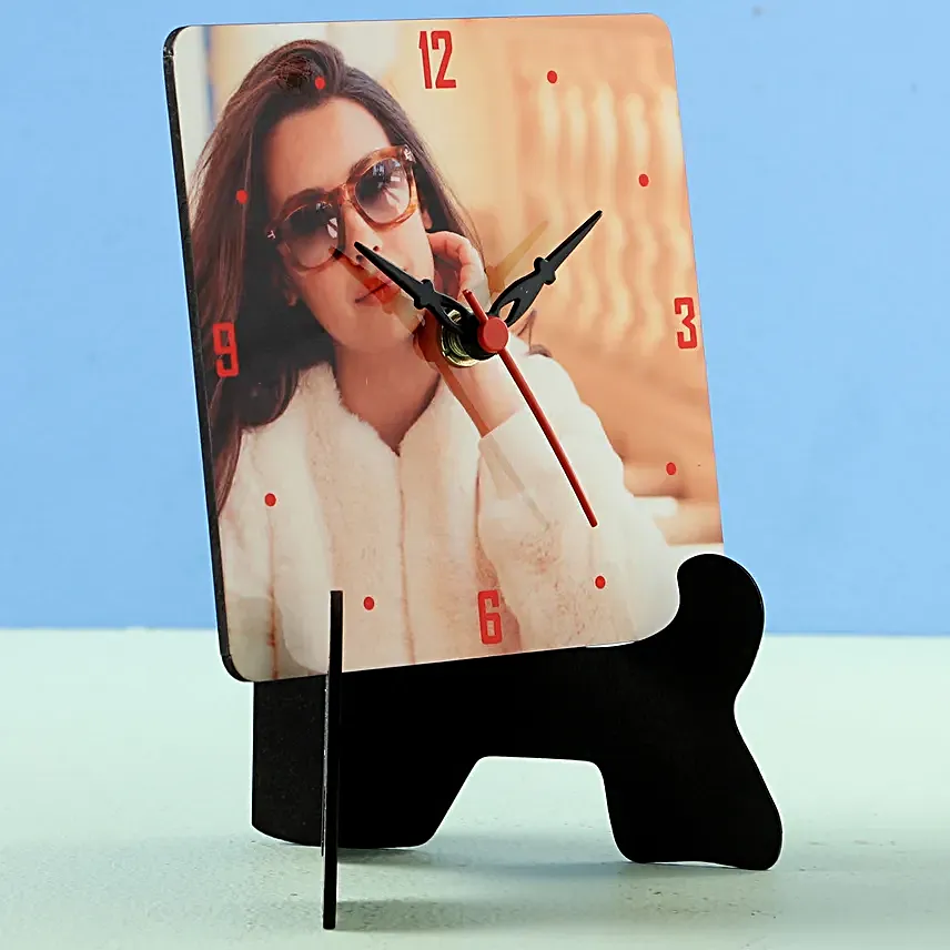 personalised table clock