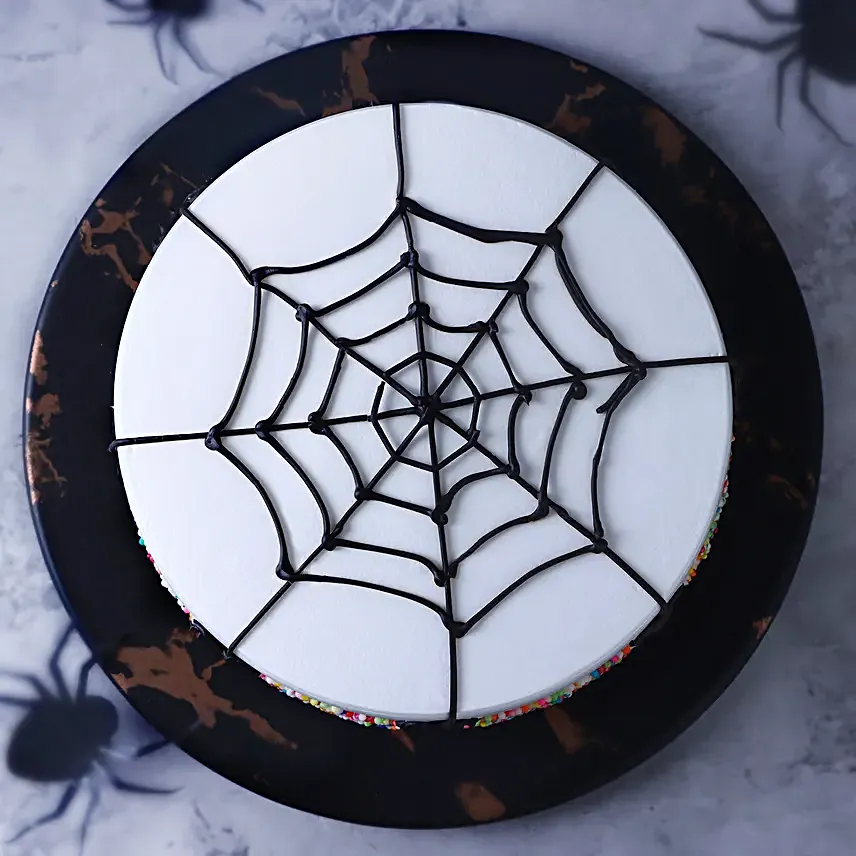 Spider Web Chocolate Cake 1Kg