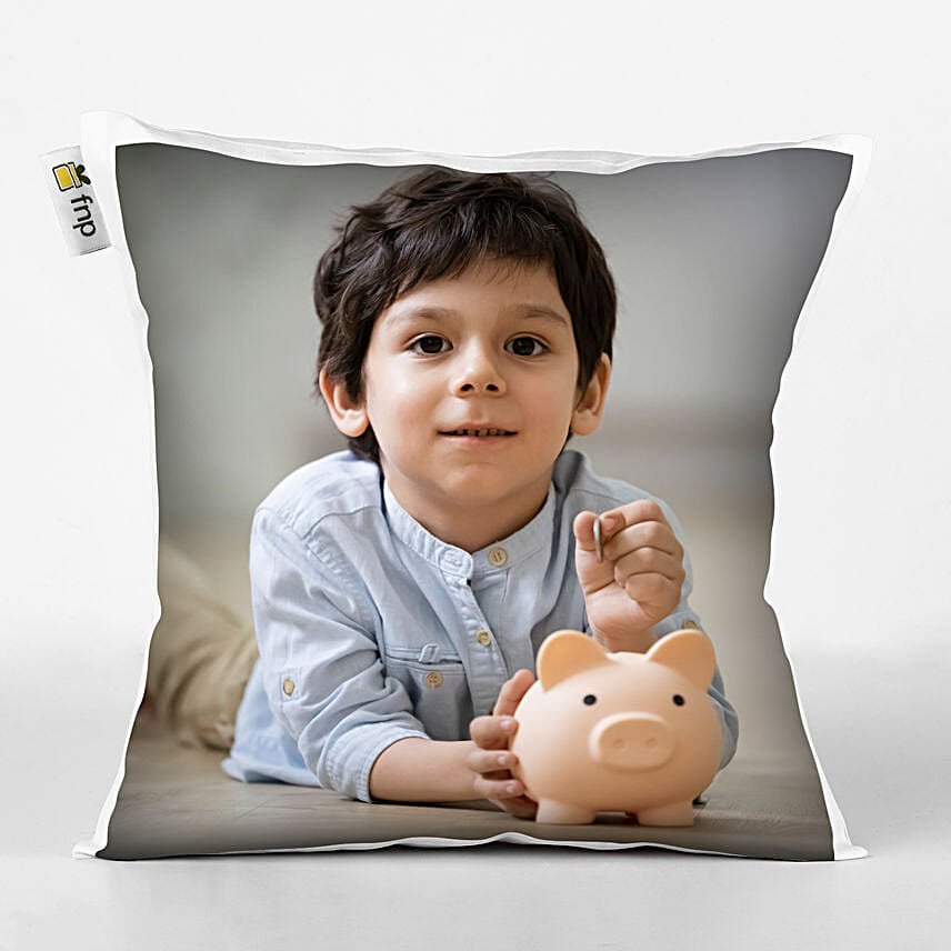 Spiderman Mask Rakhi N Little Bro Cushion Combo