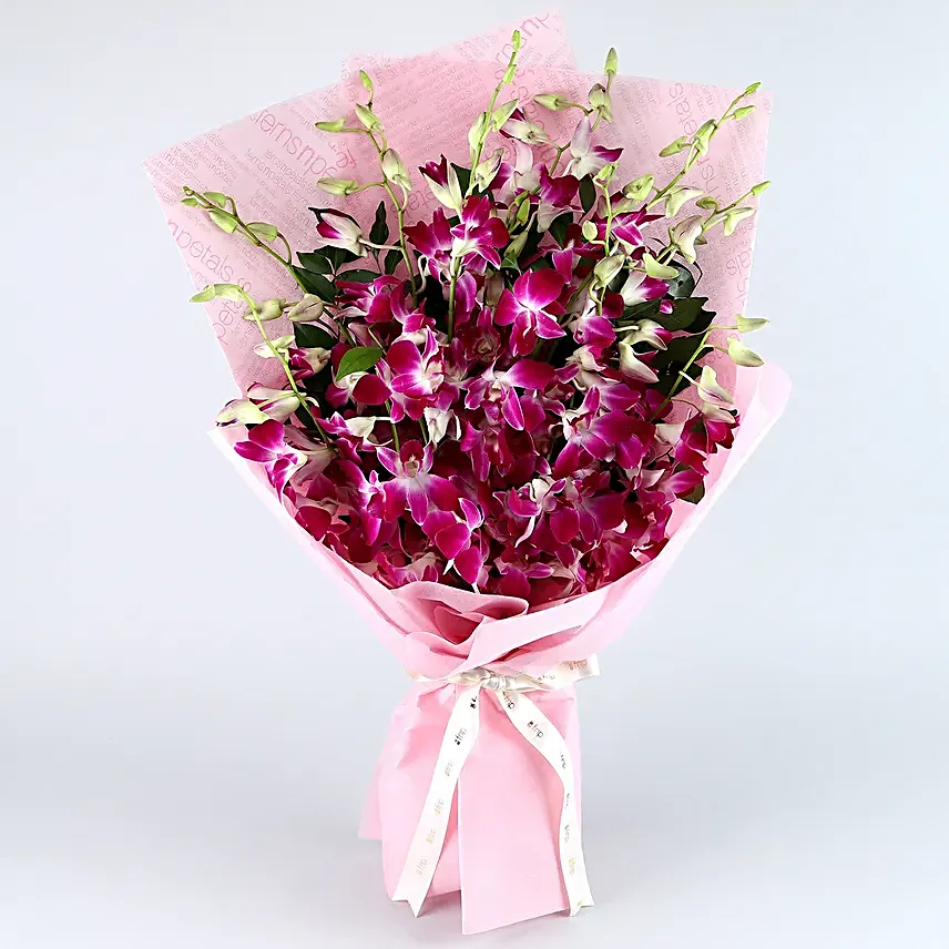 Splendid Love Orchids Bouquet