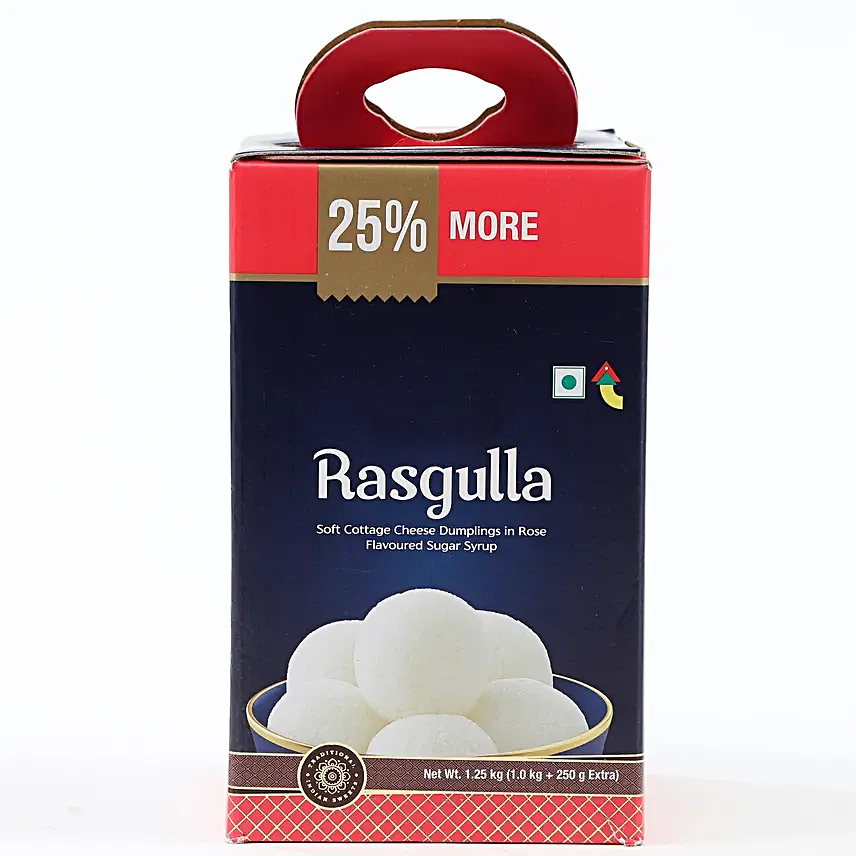 Tin of rasgulla sweets