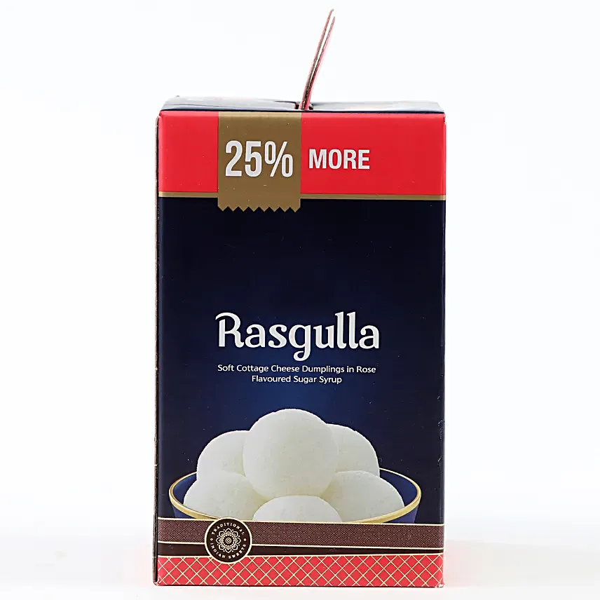Tin of rasgulla sweets