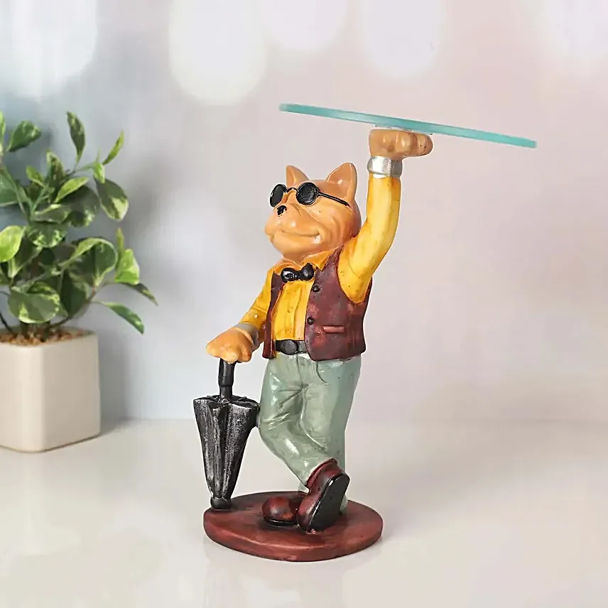 Standing Dog Figurine