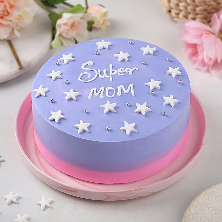 Starry Night Super Mom Cake
