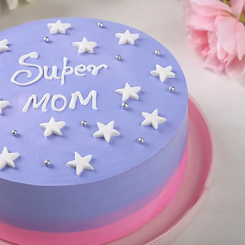 Starry Night Super Mom Cake