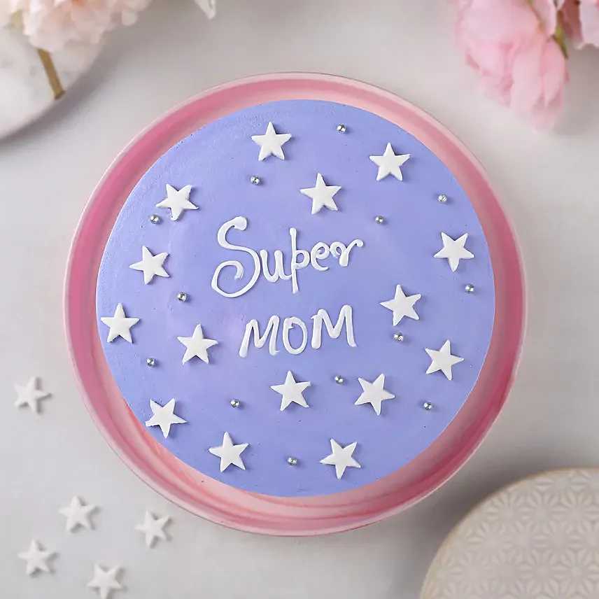 Starry Night Super Mom Cake
