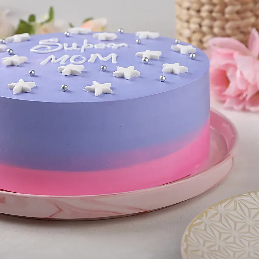 Starry Night Super Mom Cake