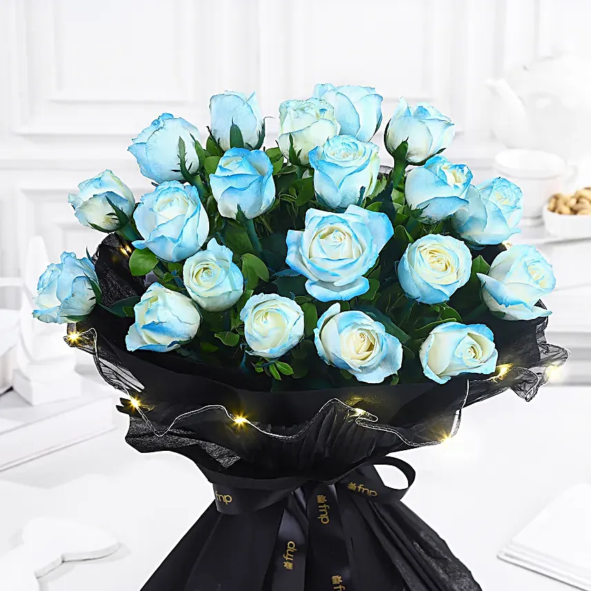 Starry Nightfall Bouquet N Truffle Cake Constellation