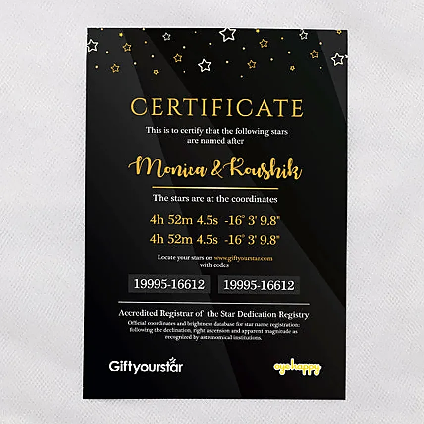 Stars for Couples