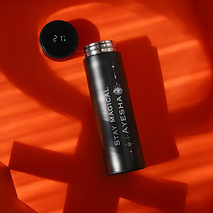 Stay Magical Personalised LED Temperature Bottle