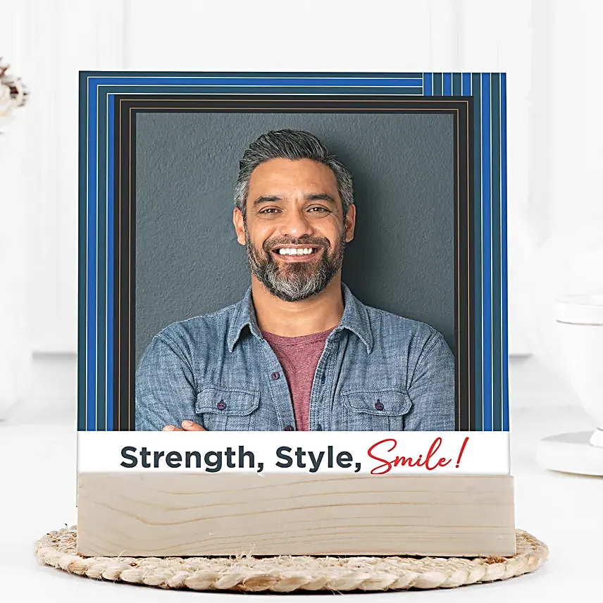 Strength N Style Personalised Mens Day Frame