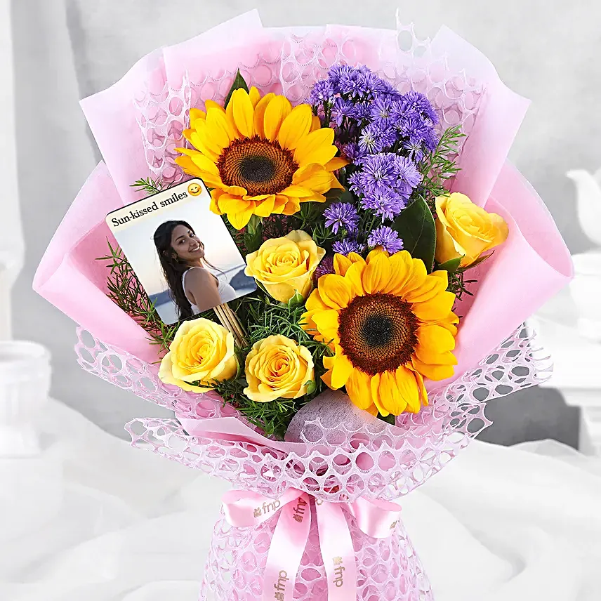 Sunflower Bliss N Personalised Love