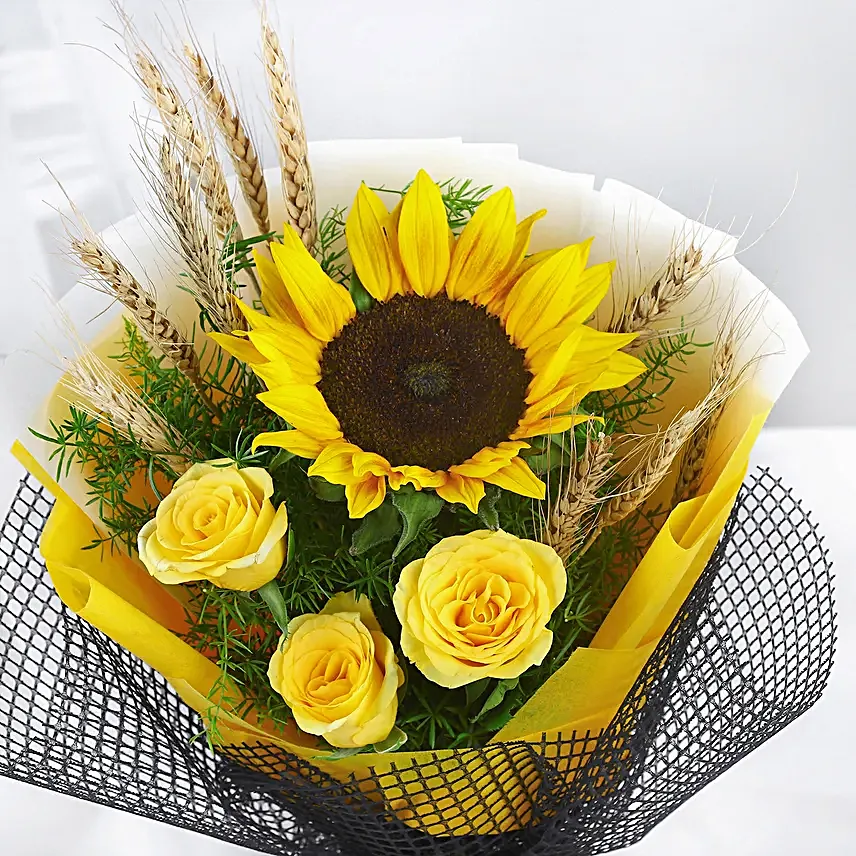 Sunflower Glow Bouquet