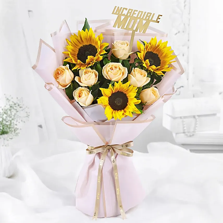 Sunflower Splendor for Mom