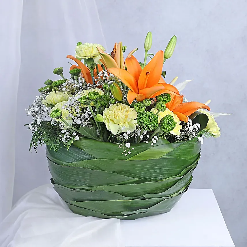 Sunshine In A Floral Basket