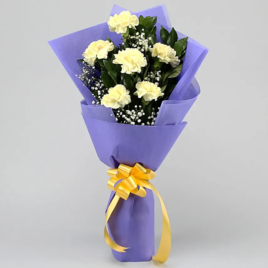 Buy Love Yellow Carnations