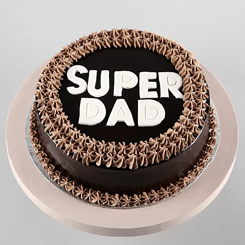 Super Dad Chocolate Cake Half Kg