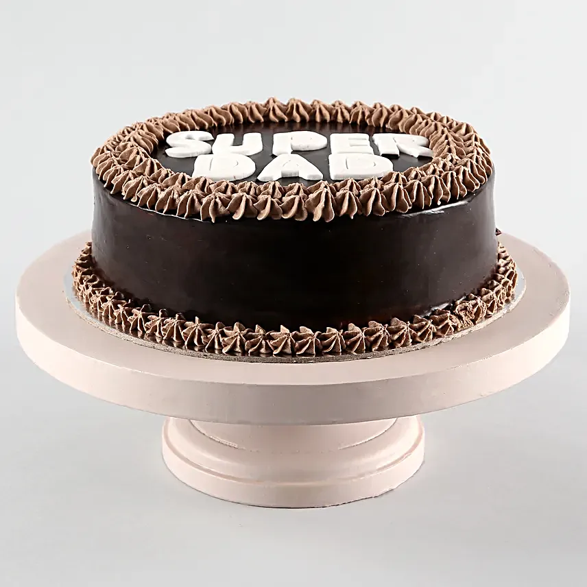Super Dad Chocolate Cake Half Kg