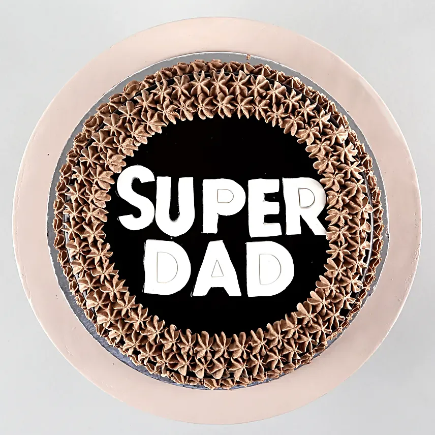 Super Dad Chocolate Cake Half Kg