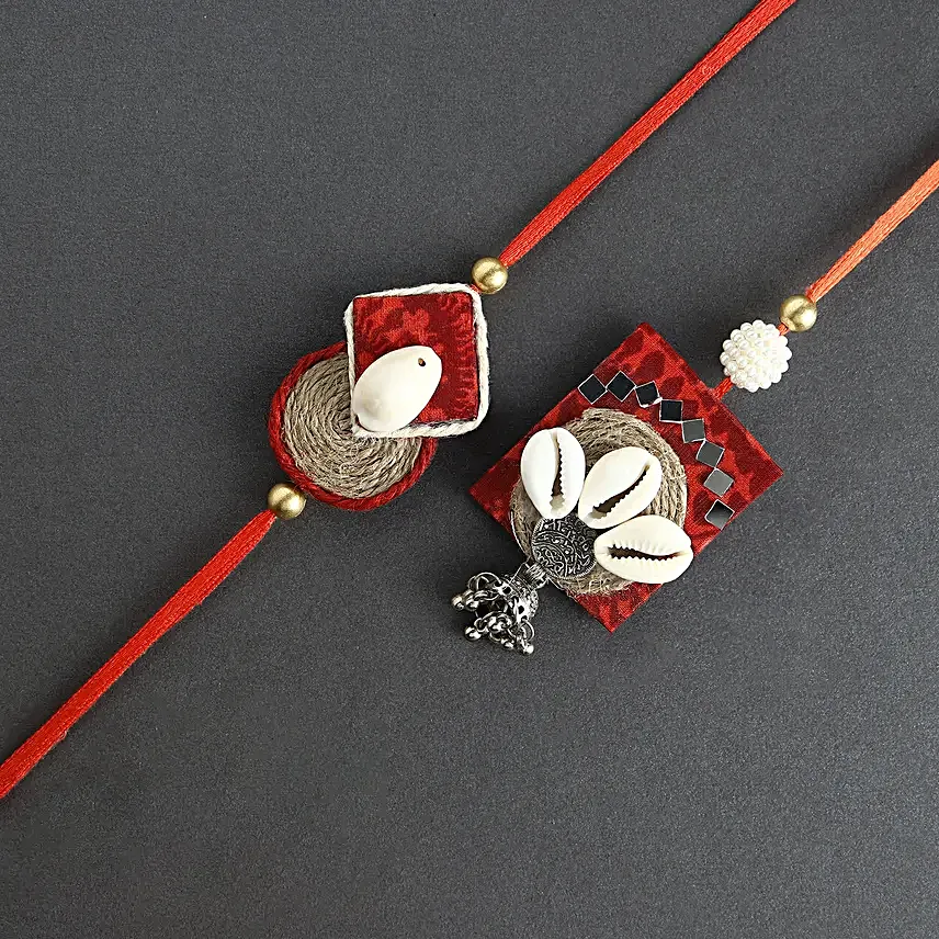 Sustainable Bhaiya Bhabhi Rakhi Set