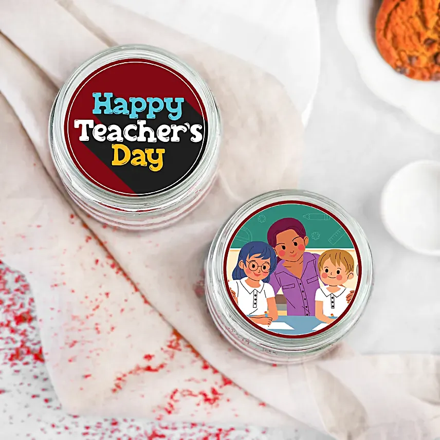 Sweet Appreciation Jar Cake Set of 2