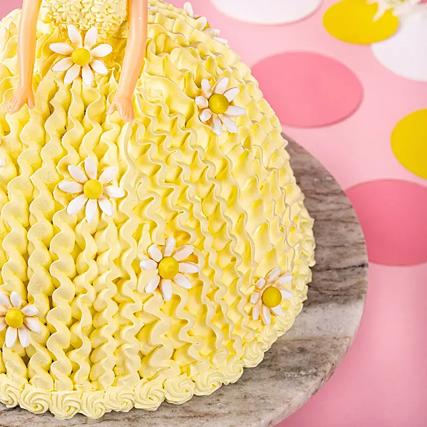Sweet Barbie Chocolate Cake