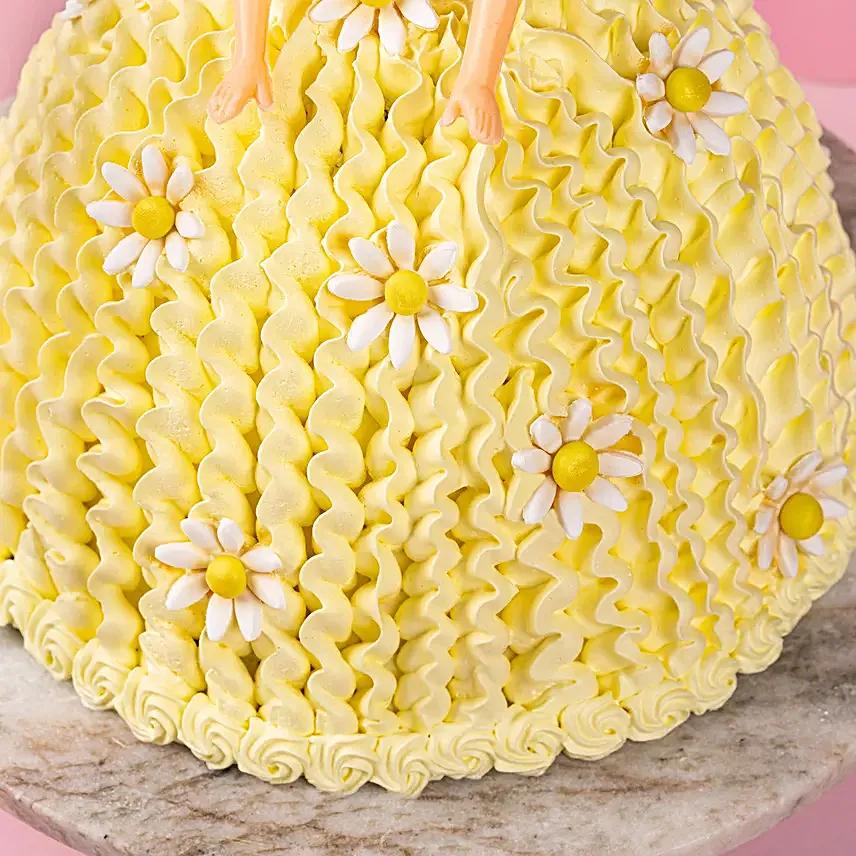 Sweet Barbie Chocolate Cake