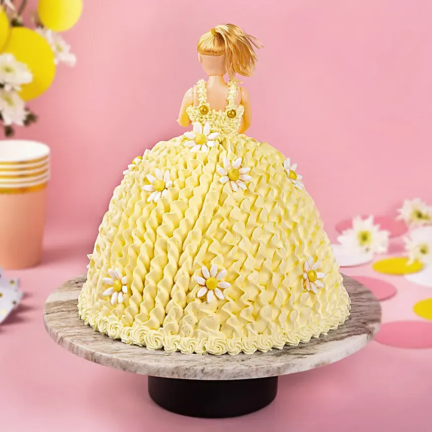 Sweet Barbie Chocolate Cake