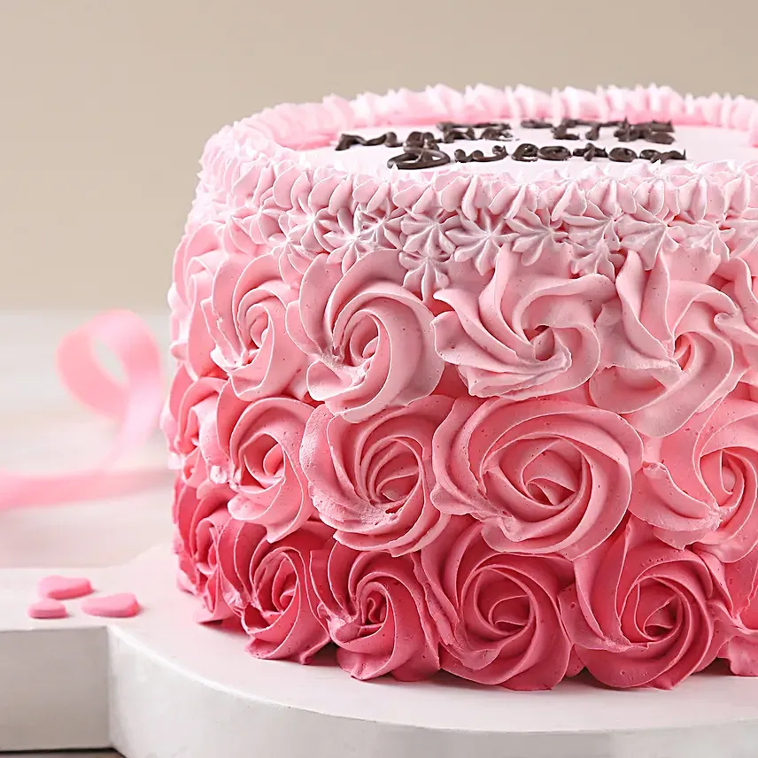 Sweet Like Mom Cream Cake Eggless