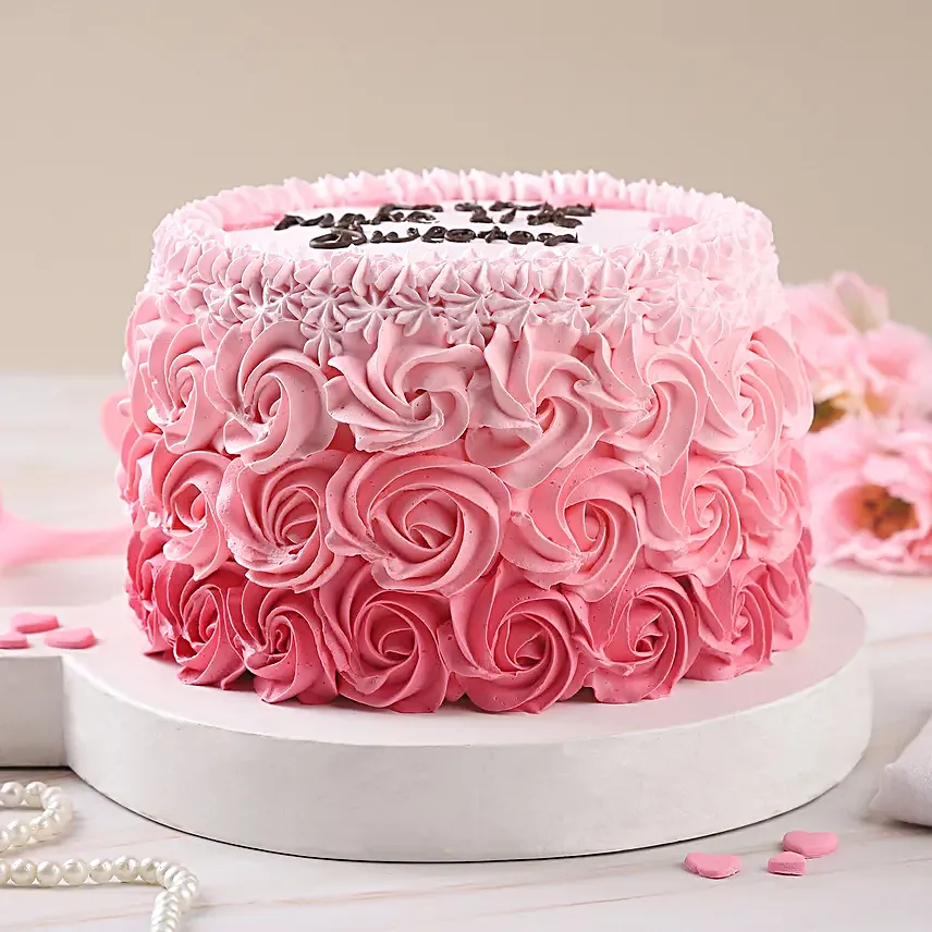Sweet Like Mom Cream Cake Eggless
