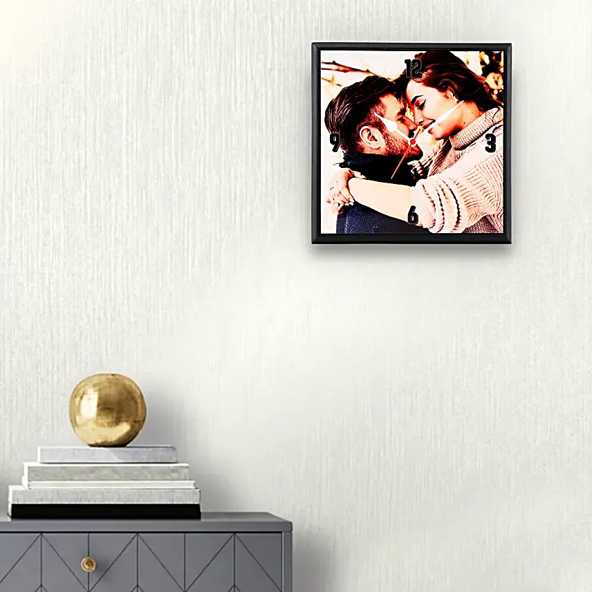 best photo wall clock for couple